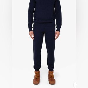 WE NORWEGIANS
GEILO JOGGER MEN XL merino wool navy luxury